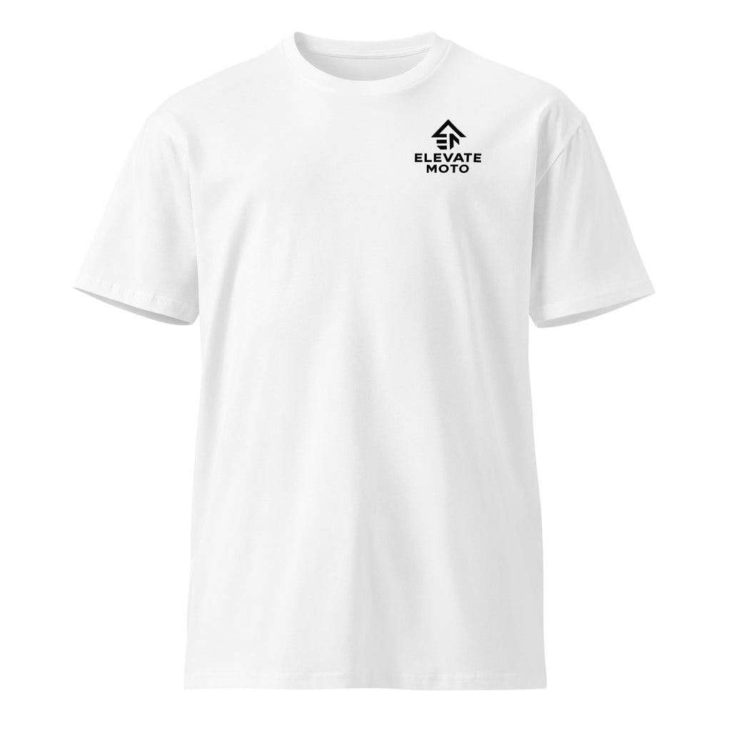 Isaiah 6:8 Premium T-Shirt in white, front view